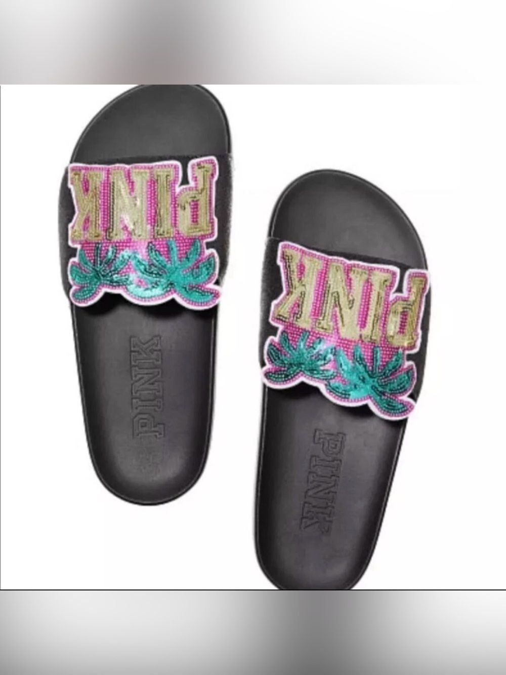 Victoria's Secret Pink Tropical Bling
Slides Large 9-10
